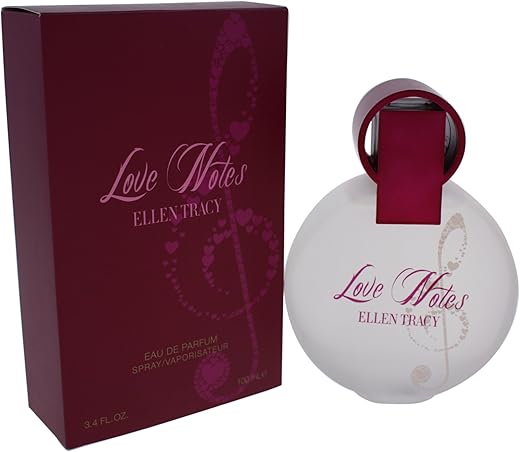 Ellen Tracy Love Notes Perfume, 3.4 Ounce Edp Spray For Women