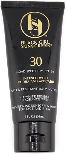 Face &Amp; Body Moisturizing Sunscreen Lotion Spf 30, No White-Residue For Melanin Rich Skin (2 Fl. Oz.)