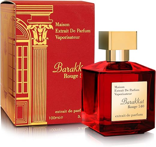 Fragrance World Barakkat Rouge 540 By Maison Alhambra For Women - 3.4 Oz Extrait De Parfum Spray