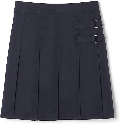 French Toast Girls' Adjustable Waist Pleated-Front Two-Tab Scooter