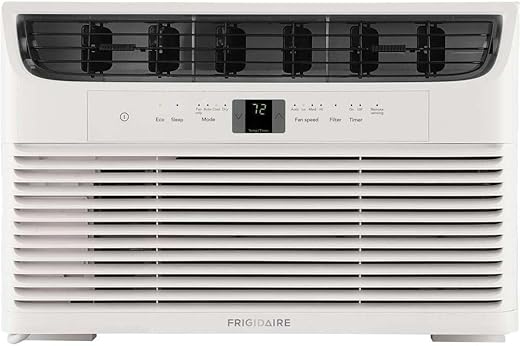 Frigidaire Fhwc063Tc1 Window Air Conditioner, 2024 6,000 Btu Electronic Controls, White