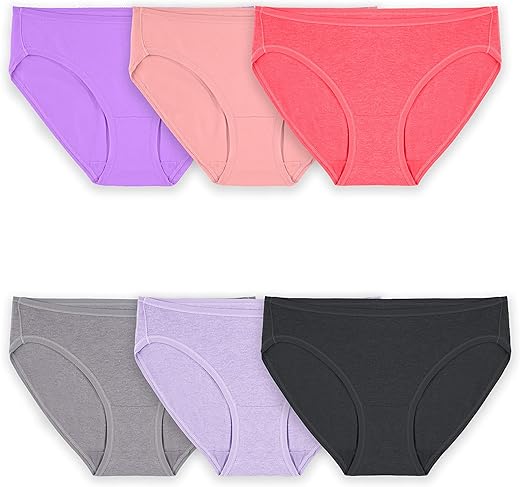 Fruit Of The Loom Women'S 360° Stretch Underwear, High Performance Stretch For Effortless Comfort, Available In Plus Size