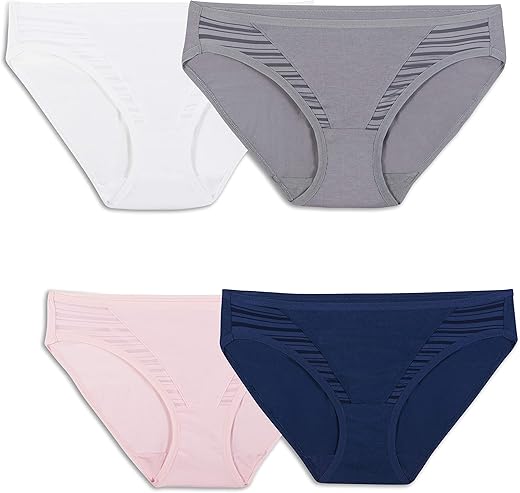 Fruit Of The Loom Women'S Breathable Underwear, Moisture Wicking Keeps You Cool &Amp; Comfortable, Available In Plus Size