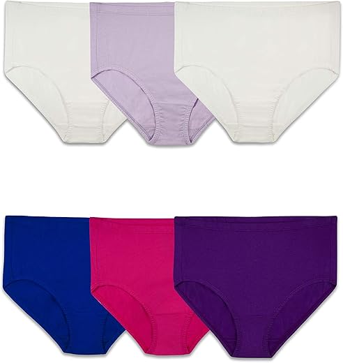 Fruit Of The Loom Women'S Plus Size Underwear, Designed To Fit Your Curves