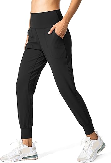 G Gradual Women'S Joggers High Waisted Yoga Pants With Pockets Loose Leggings For Women Workout, Athletic, Lounge