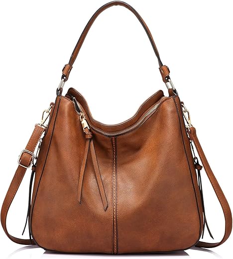 Handbags For Women Large Designer Ladies Hobo Bag Bucket Purse Faux Leather