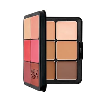 Hd Skin Face Essentials Palette With Highlighters - Light To Medium - Harmony 1 By Make Up For Ever For Women For Face And Cheek