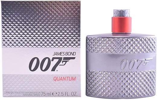 James Bond 007 Quantum Eau de Toilette Spray for Men, 2.5 Ounce