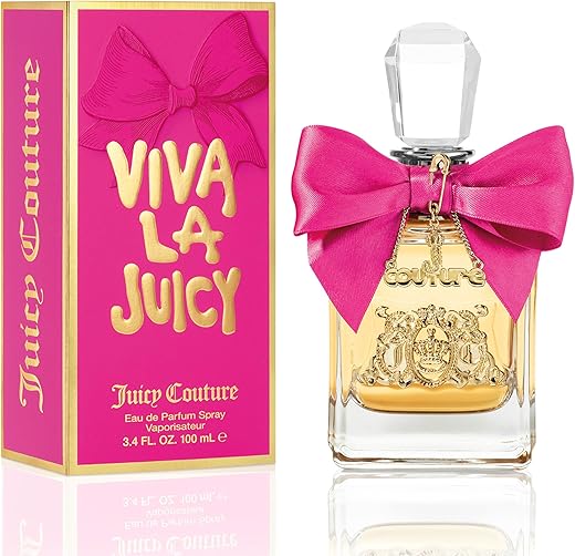 Juicy Couture, Viva La Juicy Eau De Parfum, Women'S Perfume With Notes Of Mandarin, Gardenia &Amp; Caramel, Fruity &Amp; Sweet Perfume For Women