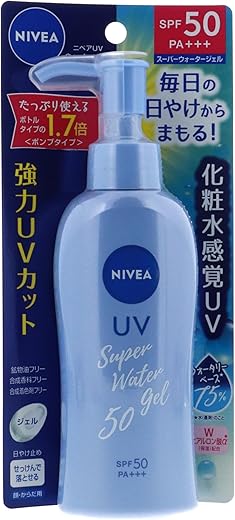 Kao Nivea Sun Protect Water Gel Super Spf50 Pa+++