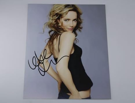 Knocked Up Actress Sexy Leslie Mann Autographed Signed 8X10 Glossy Photo Loa