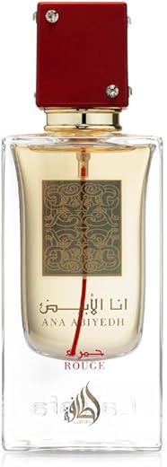 Lattafa Perfumes Ana Abiyedh Rouge For Unisex Eau De Parfum Spray, 2.0 Ounce / 60 Ml