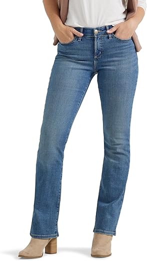 Lee Women'S Ultra Lux Comfort With Flex Motion Bootcut Jean