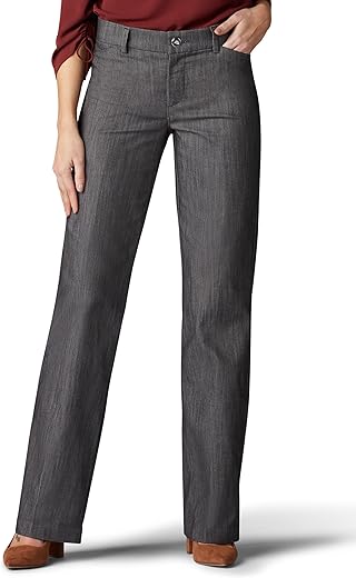 Lee Womens Ultra Lux Comfort With Flex Motion Trouser Pant