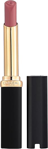 L'Oreal Paris Colour Riche Intense Volume Matte Lipstick, Lip Color Infused With Hyaluronic Acid For Up To 16Hr All Day Comfort, Le Nude Admirable, 0.06 Oz