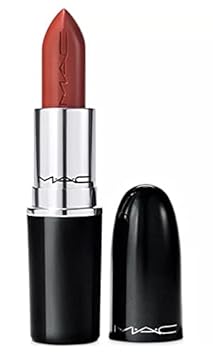 M.a.c. Lustreglass Lipstick Sheer Shine 544 Business Casual (Warm Red Nude)