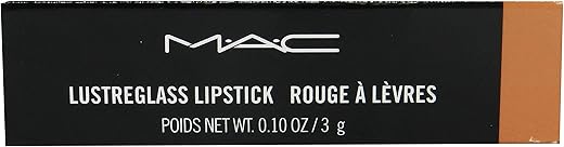 M.a.c. Lustreglass Sheer - Shine Lipstick Mars To Your Venus (Light Yellow Nude), 0.1 Ounce