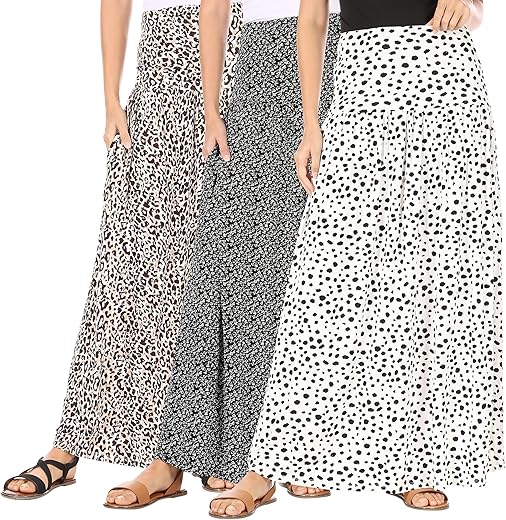 Maxi Skirts for Women Ankle Length Skirt Casual Long Skirt High Waisted Maxi Skirt Reg and Plus Size Skirt Long Skirt