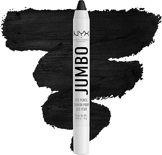 Nyx Professional Makeup Jumbo Eye Pencil, Blendable Eyeshadow Stick &Amp; Eyeliner Pencil - Black Bean