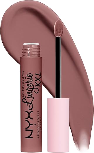 Nyx Professional Makeup Lip Lingerie Xxl Matte Liquid Lipstick - Unhooked (Grey Toned Beige)