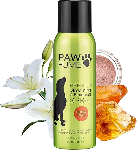 Pawfume Premium Grooming Spray Dog Spray Deodorizer Perfume For Dogs - Dog Cologne Spray Long Lasting Dog Sprays - Dog Perfume Spray Long Lasting After Bath- Dog Deodorizing Spray (Show Dog)