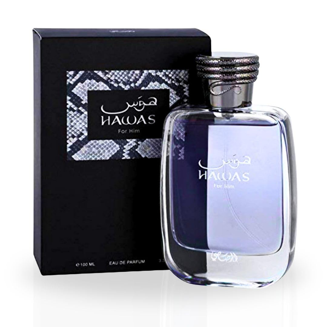 Rasasi Hawas For Him Eau De Parfum Spray, Long Lasting Perfume For Men