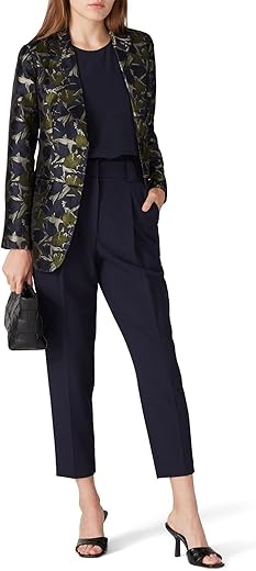 Rent The Runway Pre-Loved Tulip Print Suit Jacket