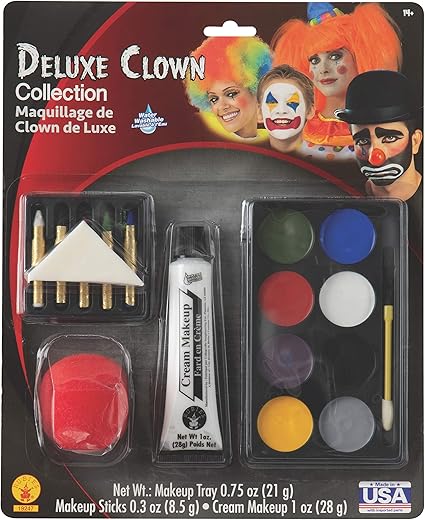 Rubies Deluxe Clown Make-Up Kit