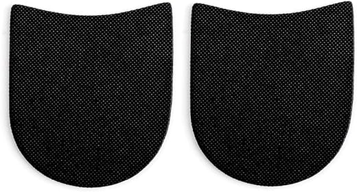 Shoe Repair Rubber Heel Replacement, Anti-Slip Heel Pads 5/32 Inch (4Mm) Thick, 1 Pair