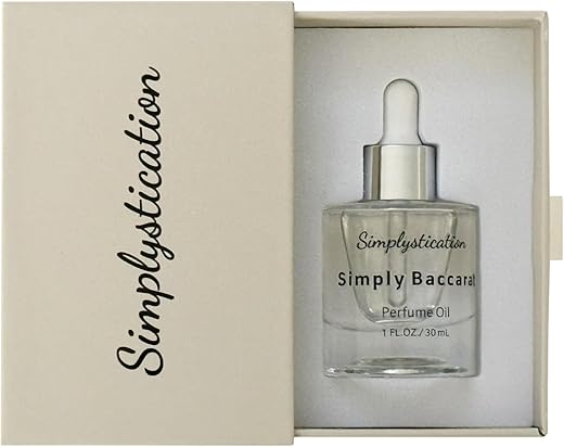 Simply Baccarat Perfume Oil — Unisex Long Lasting Fragrance Oil Perfume — Travel Size Perfume For Daily Use — Vegan &Amp; Cruelty-Free Dropper Perfume — 30Ml