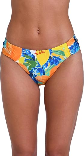 Sunshine 79 Women'S Standard Side Shirred Hipster Bikini Swimsuit Bottom