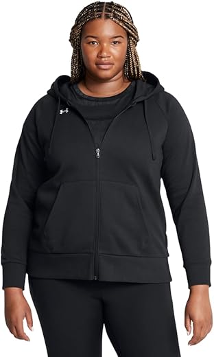 Under Armour Women'S Rival Fleece Full Zip Hoodie