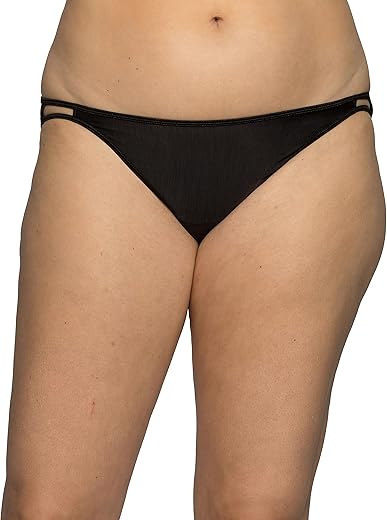 Vanity Fair Women'S Illumination String Bikini Panties, Silky Stretch &Amp; Satin Trim