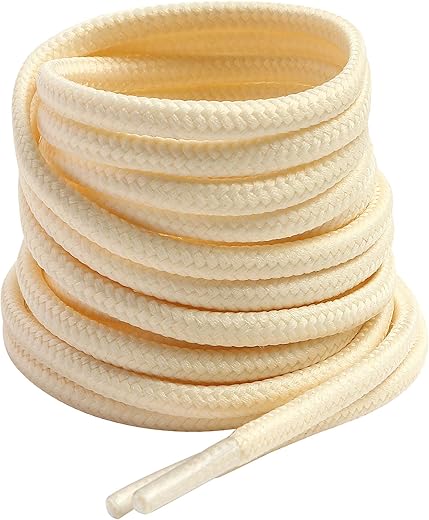 Vsudo Round Boots Shoelaces, 5/32&Quot; Outdoor Work &Amp; Hiking Boot Shoe Laces