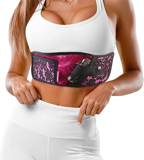 Women'S Concealed Carry Holster Bra Holster For Women Fit For Glock 26, S&Amp;W Shield, P380, Sig P238, Sauer P365 &Amp;Similar Guns