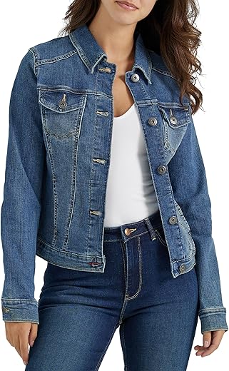 Wrangler Authentics Women'S Stretch Denim Jacket