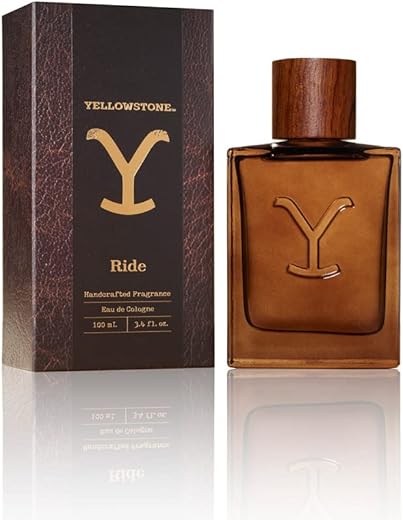 Yellowstone Ride Men'S Cologne By Tru Western, 3.4 Fl Oz (100 Ml) - Vibrant, Smokey, Rugged