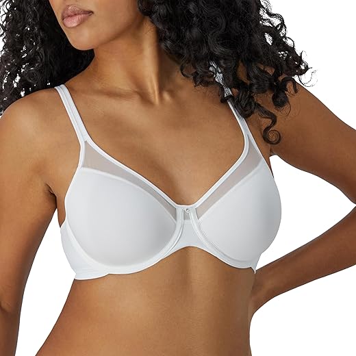 Bali Women'S Underwire, One Smooth U Ultra Light T-Shirt, Convertible Bra