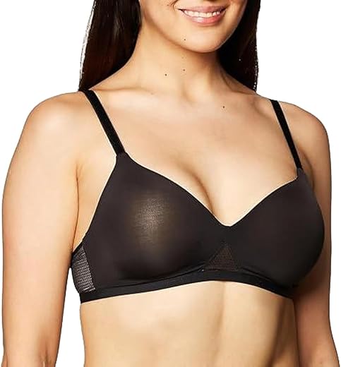 Hanes Women'S Oh So Light Wireless T-Shirt Bra With Comfortflex Fit And Comfort Foam