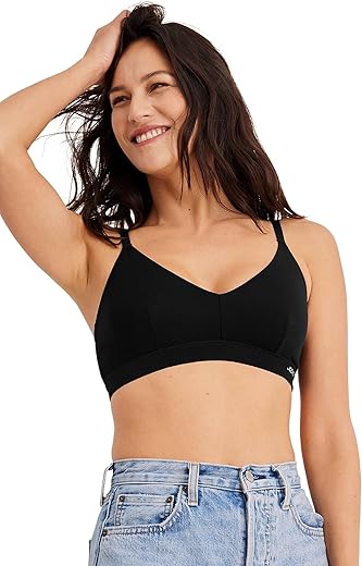 Jockey Women'S Bra Organic Cotton Stretch Triangle Bralette