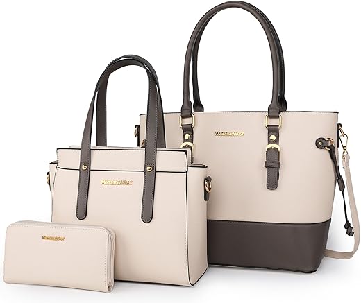 Montana West Purses And Handbags For Women Tote Purse And Wallet Set Shoulder Satchel Bag For Women 3Pcs