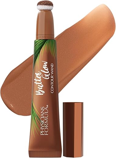 Physicians Formula Butter Glow Contour Wand, Easy Application For Instant Definition, Luxuriously Nourishing &Amp; Creamy - Fair To Light