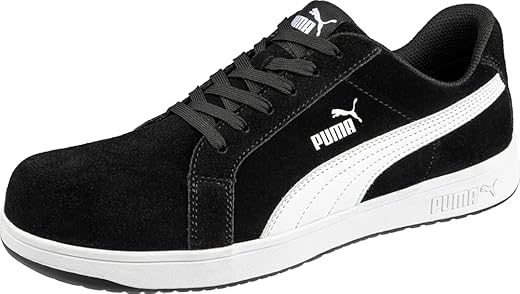 Puma Women'S Iconic Low Work Shoe Composite Toe Slip Resistant Industrial