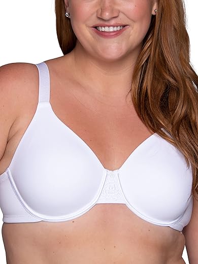 Vanity Fair Women'S Beauty Back Smoothing Minimizer Bra, Minimizes Bust Line Up To 1.5&Quot;, Non Padded Cups Up To H