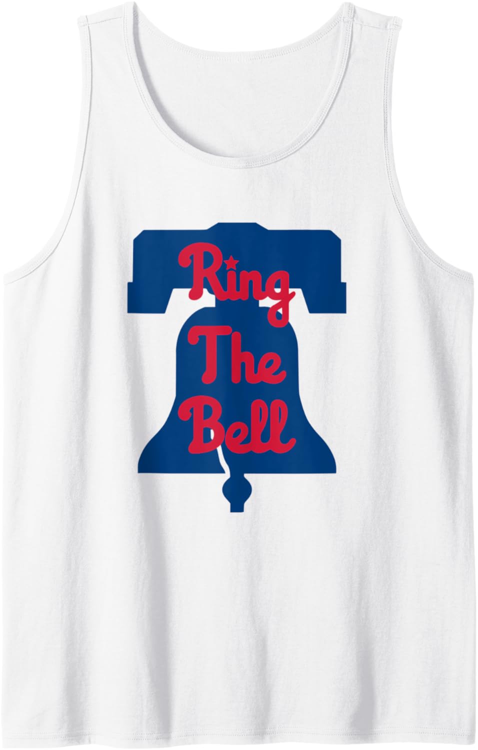 Vintage Philly Baseball Ring The Bell Philadelphia Baseball Tank Top