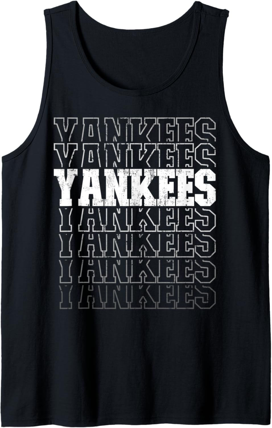 Yankees Name Vintage Retro Sports Lover Men Women Boy Tank Top