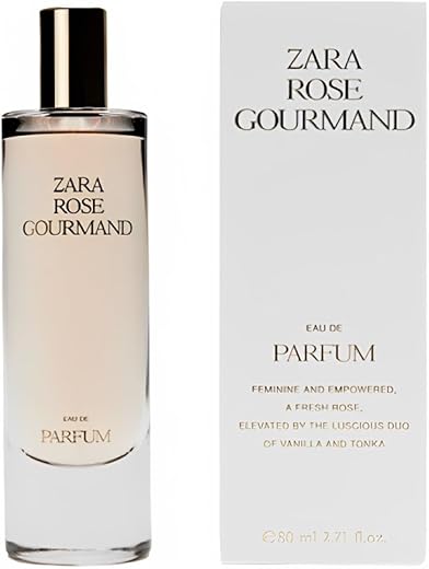 Zara Rose Gourmand Perfume For Women Edp Eau De Parfum 80 Ml (2.71 Fl. Oz)